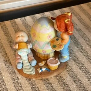 Vintage 1985 - Cabbage Patch Easter Porcelain - Xavier Robert
